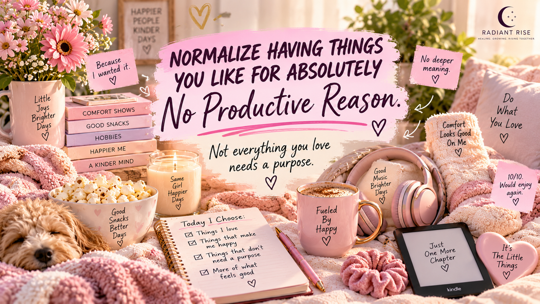 Not Everything I Love Needs to Be Useful