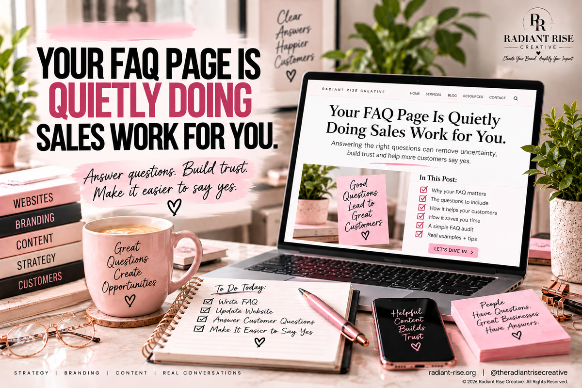 How an FAQ Page Helps Your Small Business Convert Customers
