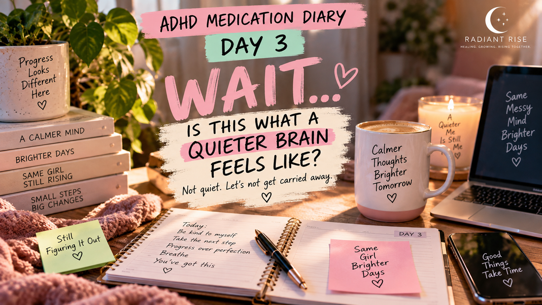 ADHD Medication Diary: Day 3 - Wait... Is This What a Quieter Brain Feels Like?